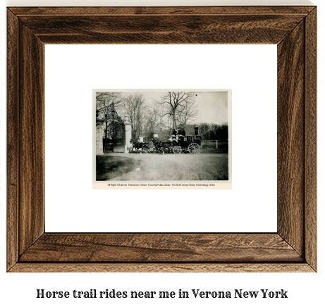 horse trail rides near me in Verona, New York